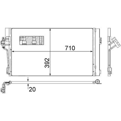 Klima Radyatörü  MAHLE AC 762 000S