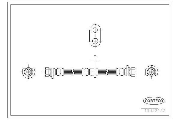 Fren Hortumu Arka Sağ veya Sol MGA 51897