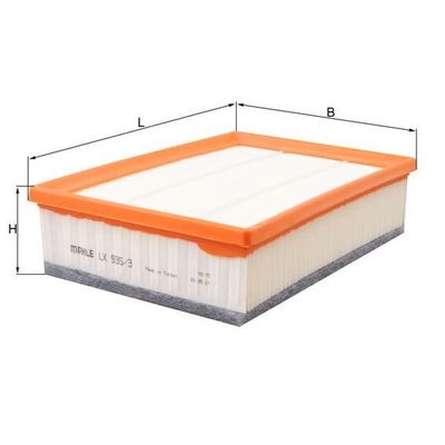 Hava Filtresi  Ford Transit Kamyonet (TTG)(2013->2019)  MAHLE LX 935/3