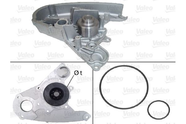 Devirdaim Su Pompası  Fiat Ducato Maxi P.Van, Yüksek Tavan 40 (09.2006->)  VALEO 506864