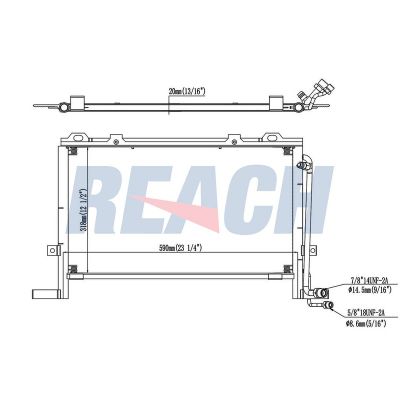 Klima Radyatörü  NRF 35240