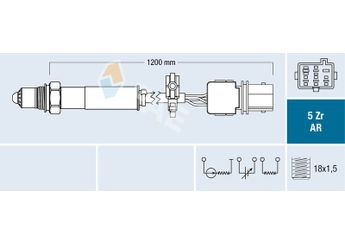 Oksijen (Lambda) Sensörü  FAE 75144  1821382Z10 18213-82Z10 30637015