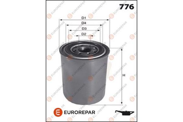 Yağ Filtresi  EUROREPAR 1611660580