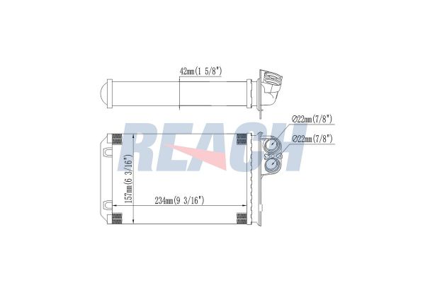 Kalorifer Radyatörü  AXAM 05-03-05-0169
