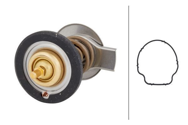 Termostat  Mercedes S -Serisi Sedan (BM 221)(06.2005->)  HELLA 8MT 354 777-921