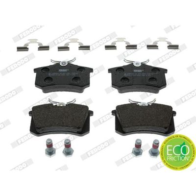 Fren Disk Balata Arka Renault Clio III Grandtour (01.2008->)  FERODO FDB1491