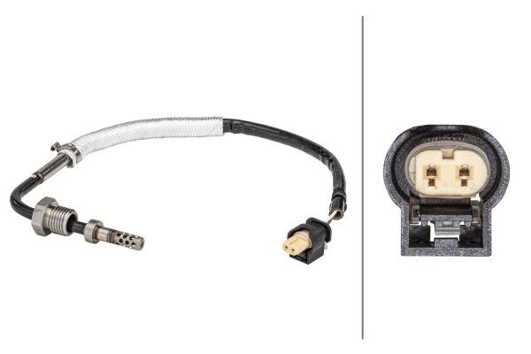 Egzoz Sıcaklık Sensörü  Mercedes G -Serisi Cabrio (BM 463)(01.1990->)  HELLA 6PT 358 181-061