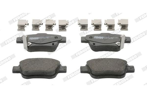 Fren Disk Balata Arka Toyota Avensis Combi (T25)(2003->)  FERODO FDB1649