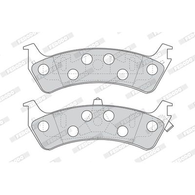 Fren Disk Balata Arka Ford Explorer (UN46)(10.1992->)  FERODO FDB1130