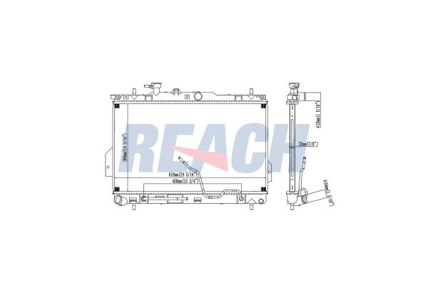 Su Radyatörü  RADISEN RR 67480-M