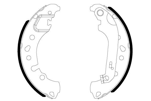 Fren Pabuçlu Balata Arka WGN FD018