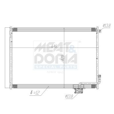 Klima Radyatörü  Mercedes SL -Serisi Roadster (BM 231)(2012->)  NISSENS 940414