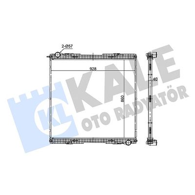 Su Radyatörü  KALE 352825