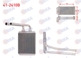 Kalorifer Radyatörü  VEKA 41-2410B  9713807000 97138-07000