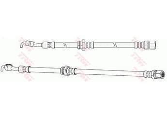 Fren Hortumu Arka Sağ veya Sol TRW PHD948  96404803 9654972 96549725