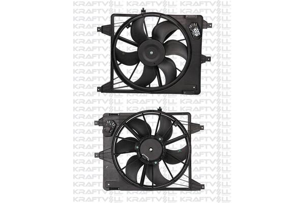 Radyatör Fan ve Motoru  KRAFTVOLL 08120009