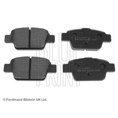 Fren Disk Balata Arka Abarth Stilo (192)(2001->)  BLUE PRINT ADL144204