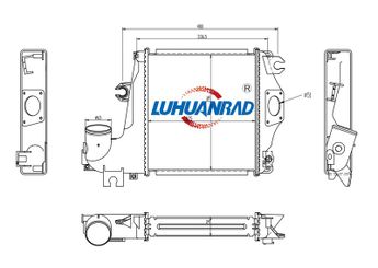 Turbo Radyatörü  VEKA 42-4308  17940 1270001070 179400L070