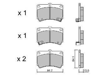 Fren Disk Balata Ön AISIN BPMZ-1906  K30A3328 B45533292 K30A3328Z 0K30A-33-28Z K0BA23328Z K0BA2-33-28Z B0923329Z B4Y63323 B4Y6-33-23 B4Y63323Z B4Y6-33-23Z B4Y63323ZA B4Y6-33-23ZA B5Y63328Z B5Y6-33-28Z B5Y83323Z B5Y8-33-23Z B5Y83323ZA B5Y8-33-23ZA B5Y83328Z B5Y8-33-28Z DCY03323ZB DCY0-33-23ZB DCY03328ZB DCY0-33-28ZB DCY13323 DCY1-33-23 DCY13323Z DCY1-33-23Z DCY53323Z DCY5-33-23Z DCY93323Z DCY9-33-23Z DCY93328Z
