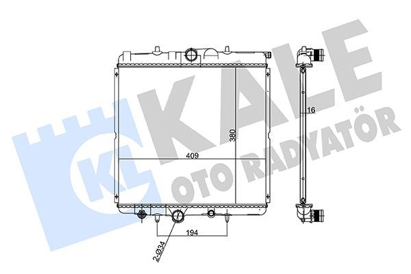 Su Radyatörü  KALE 2012131PA