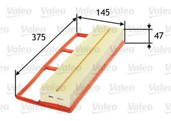 Hava Filtresi  VALEO 585075  51775324 55183265 55193849 6001073218 71765453 71773165 1542778 1706918 9S519601B1A 9S51-9601-B1A 834732 95526367 4876199 95513354