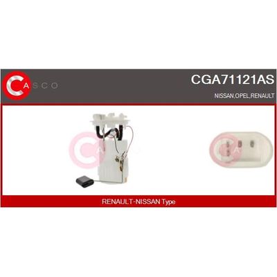 Depo Şamandırası  Opel Vivaro Kamyonet (07.2006->)  SAGEM 30178