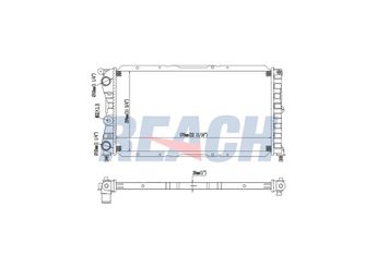 Su Radyatörü  MAHER 31535  71735367 71736185 7721579