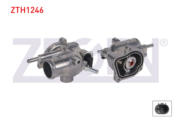 Termostat Gövdesi  Mercedes CLK Coupe (BM 209)(03.2002->)  ZEGEN ZTH1246