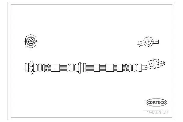 Fren Hortumu Ön Sağ Nissan Primera Traveller [SW] (WP11)(06.1999->)  ASPART 3HOS1214