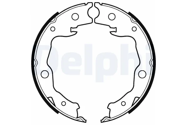 Fren Pabuçlu Balata Arka Renault Koleos (03.2008->)  DELPHI LS2116