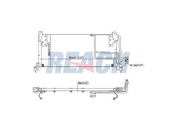 Klima Radyatörü  OPEL ORJINAL 90511659  90511659 1618015 1618045 1618071 1618108 1850032 52484309 90486844 90508124 90510856 90540373 9192318 93250611