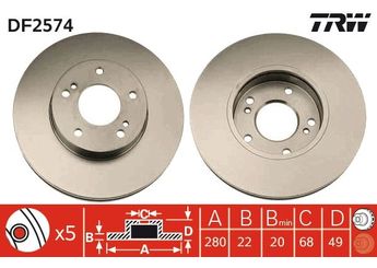 Fren Disk Ayna Ön Sağ ve Sol BRAXIS AE1159  40206880 4020688E05 40206-88E05 402069E11 4.02069E+11 4020688000 40206-88000 4020688E01 40206-88E01 4020688E03 40206-88E03 4020688E04 40206-88E04 40206880000 40206890