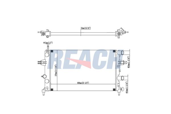 Su Radyatörü  BEHR CR 237 000P