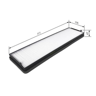 Polen Filtresi  BOSCH 1 987 431 157