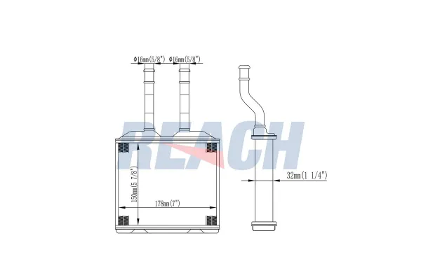 Kalorifer Radyatörü  ASPART 6HMA1025