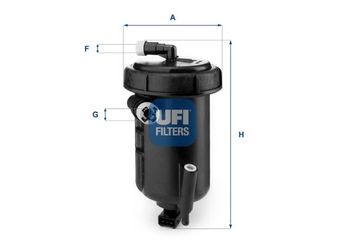 Yakıt Filtresi  UFI 55.147.00  51773591 1606450580 190190 1901-90 190196 1901-96 1346386080 1352491080 1362977080