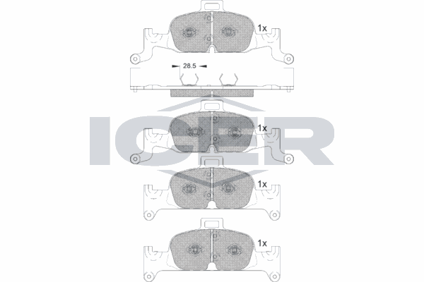 Fren Disk Balata Ön Audi A5 Coupe (F5P)(10.2019->)  AYD 60344A