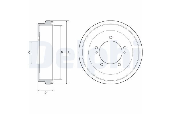 Kampana Arka Sağ veya Sol DELPHI BF512