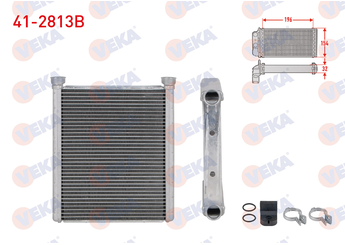 Kalorifer Radyatörü  VEKA 41-2813B  2468300161 271105DA0A A2468300161