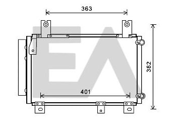Klima Radyatörü  MAHLE AC 646 000S  8846097206 8846197206 8846197206000 8FC351310741 8FC 351 310-741