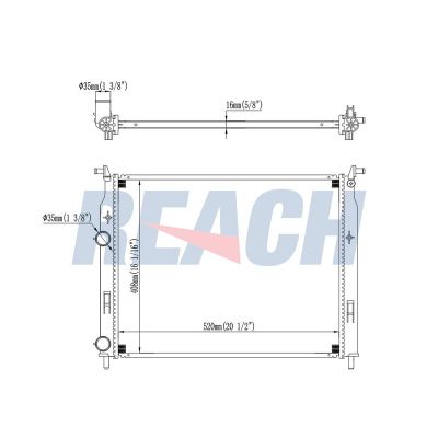 Su Radyatörü  OPTIMUM 5Q0121251EC