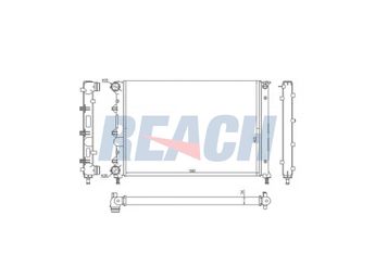 Su Radyatörü  ORİS BVO048026  51702463 46743394