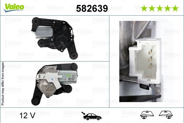 Silecek Mekanizma Motoru Arka VALEO 582639