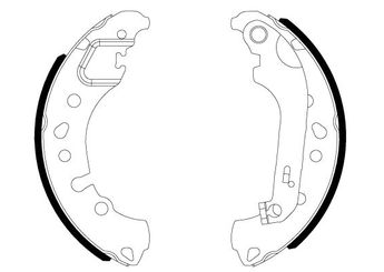 Fren Pabuçlu Balata Arka FORD ORJINAL KTH1BC2200AB  KTH1BC2200AB 2112555