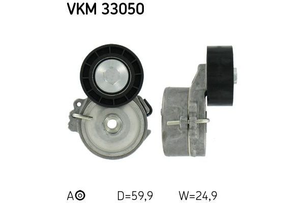 Vantilatör Kayış Gergi Rulmanı  SKF VKM 33050