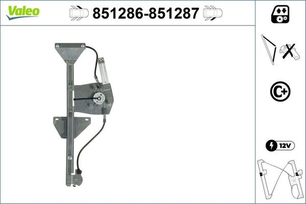 Cam Krikosu Ön Sol VALEO 851286