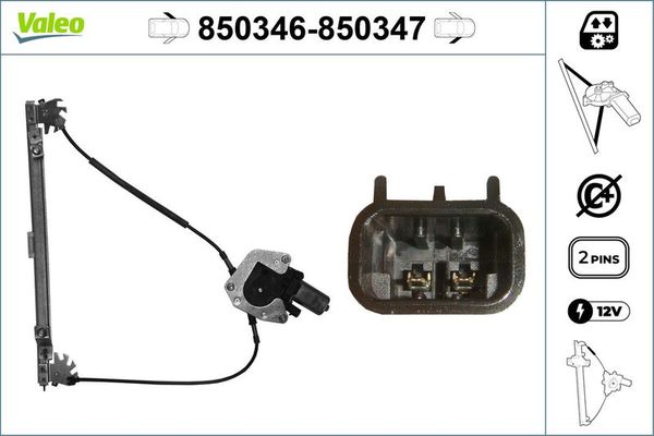 Cam Krikosu Ön Sol VALEO 850346