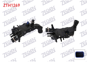 Termostat Gövdesi  ZEGEN ZTH1269  1336R8 1336S4 1336W7 9641338680