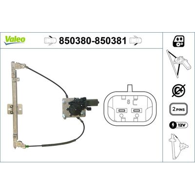 Cam Krikosu Ön Sol VALEO 850380