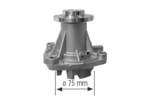 Devirdaim Su Pompası  Alfa Romeo 164 (1988->)  MAHLE CP 128 000S